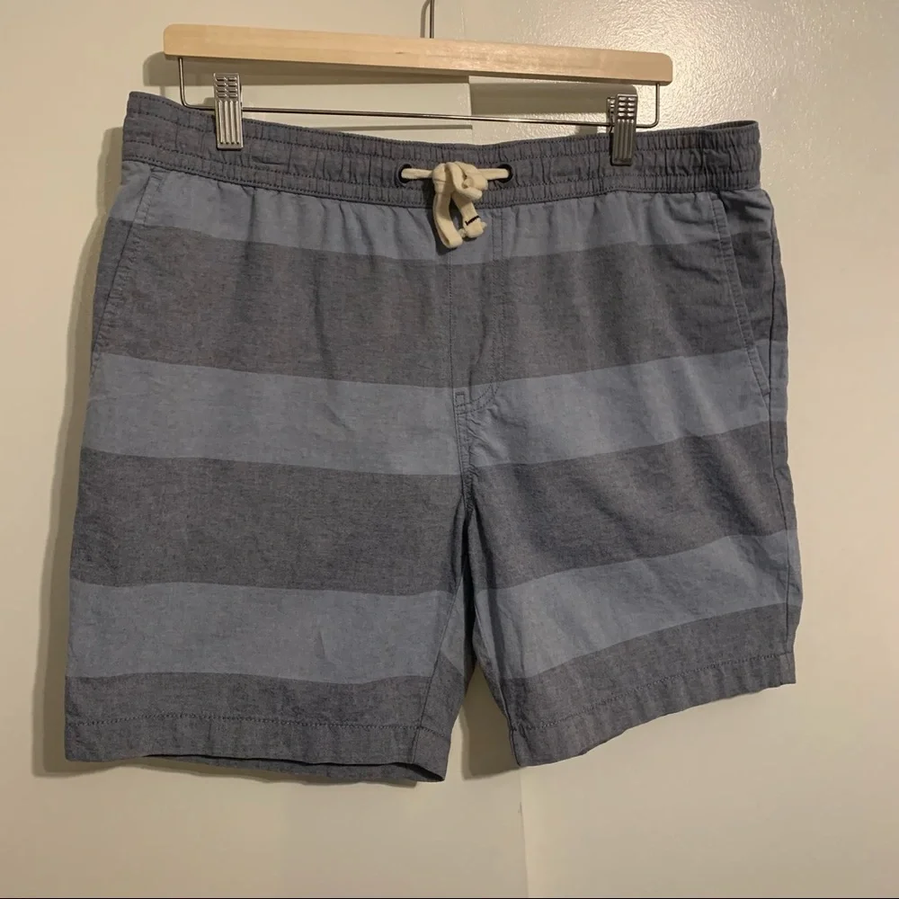 Tommy Hilfiger L Alfred drawstring cotton shorts pull on pockets beach pool soft